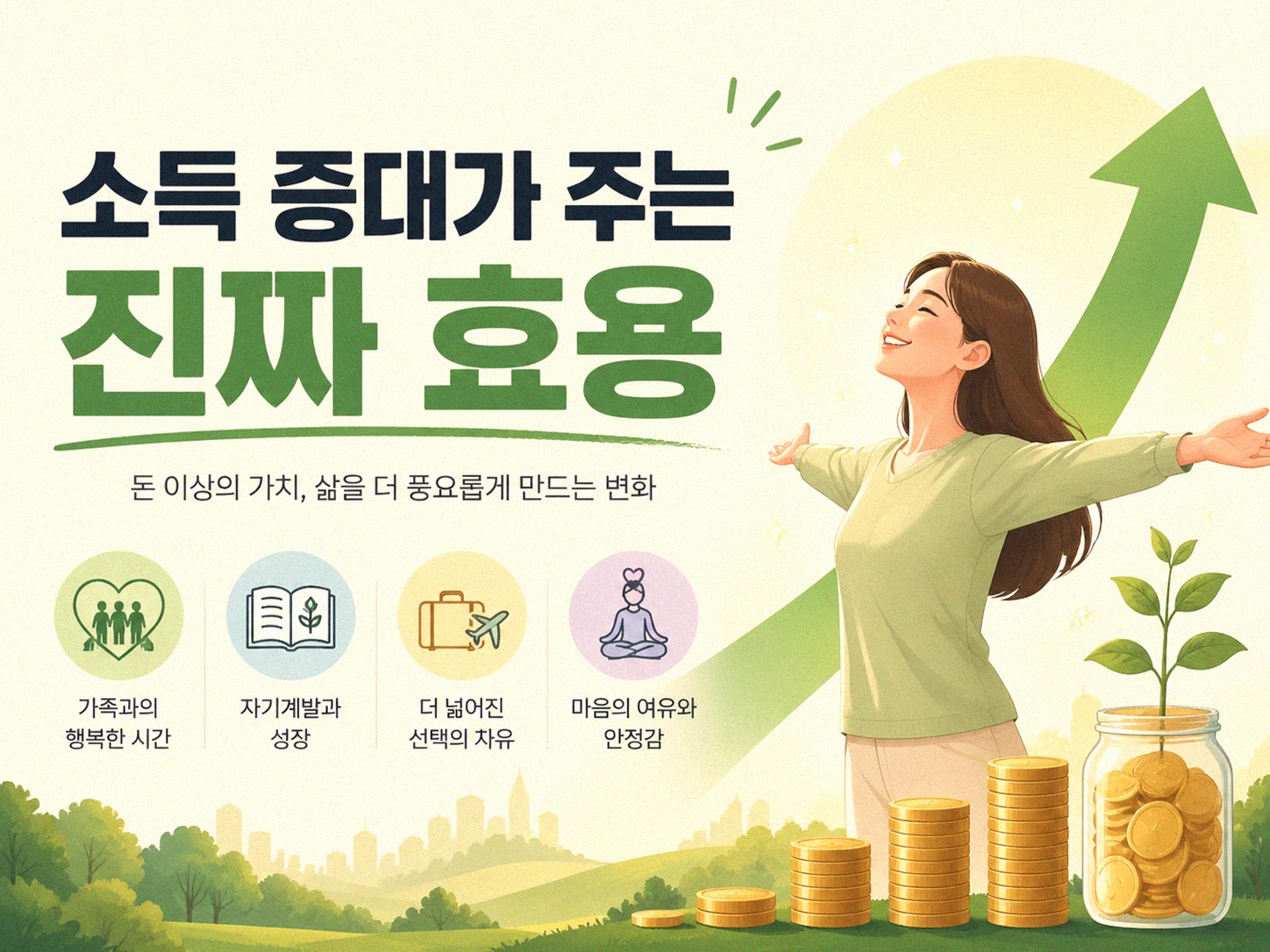 소비 줄이는 것보다 수입 늘리는 게 진짜 나은 이유