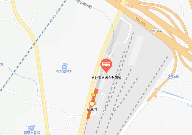 부산동부버스터미널 위치