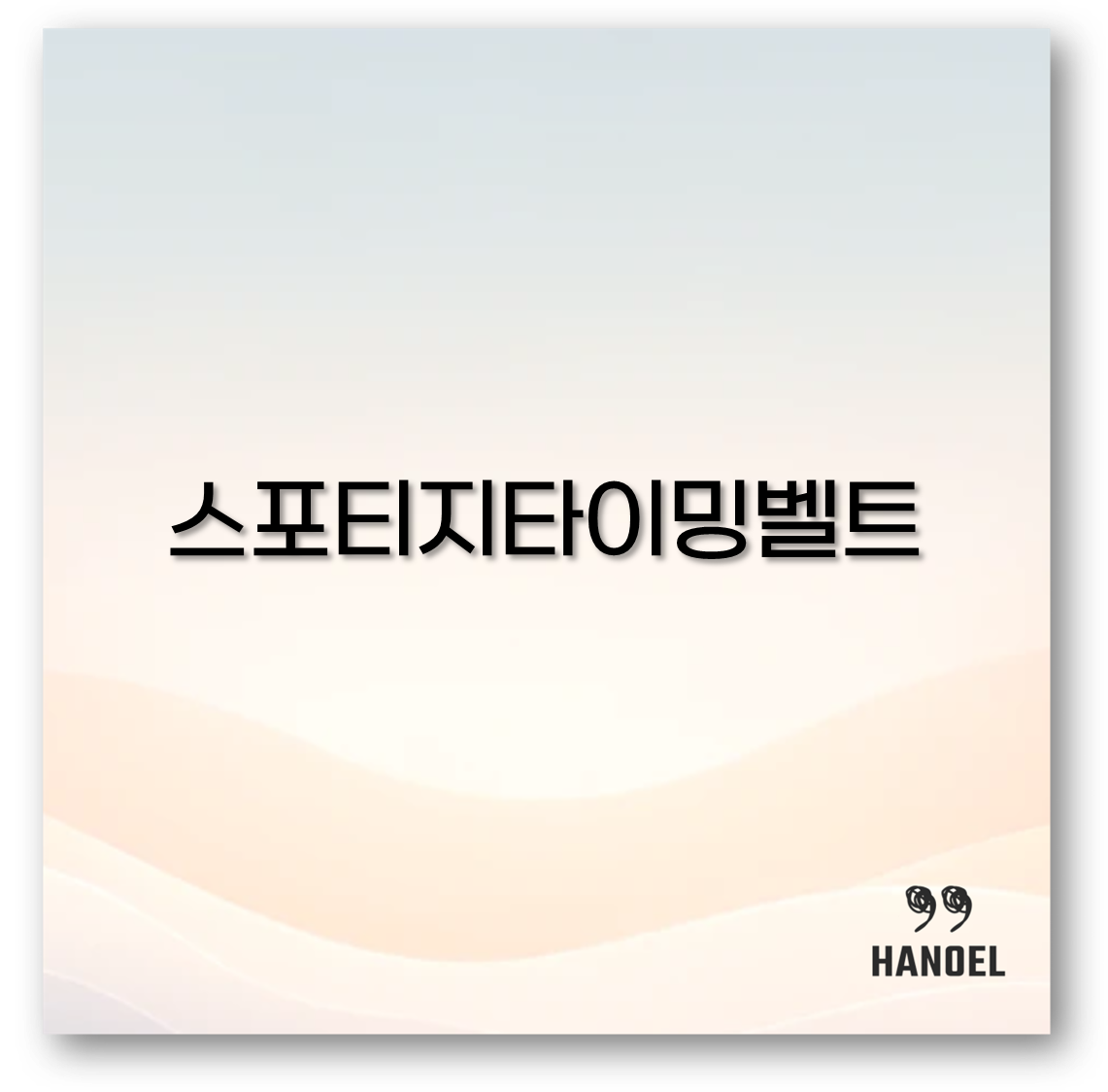 스포티지타이밍벨트