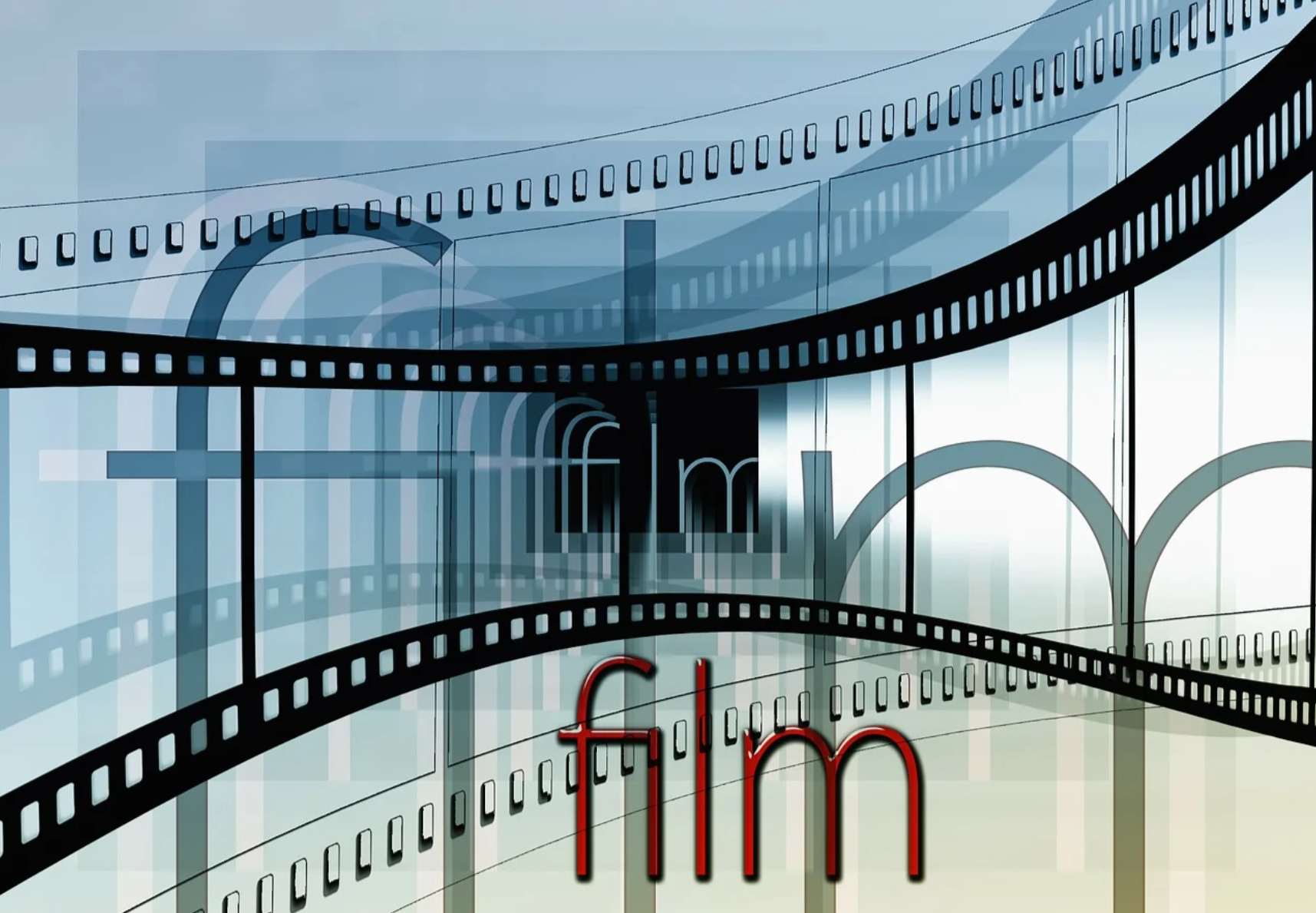 한국 고전 영화를 상징하는 필름 이미지