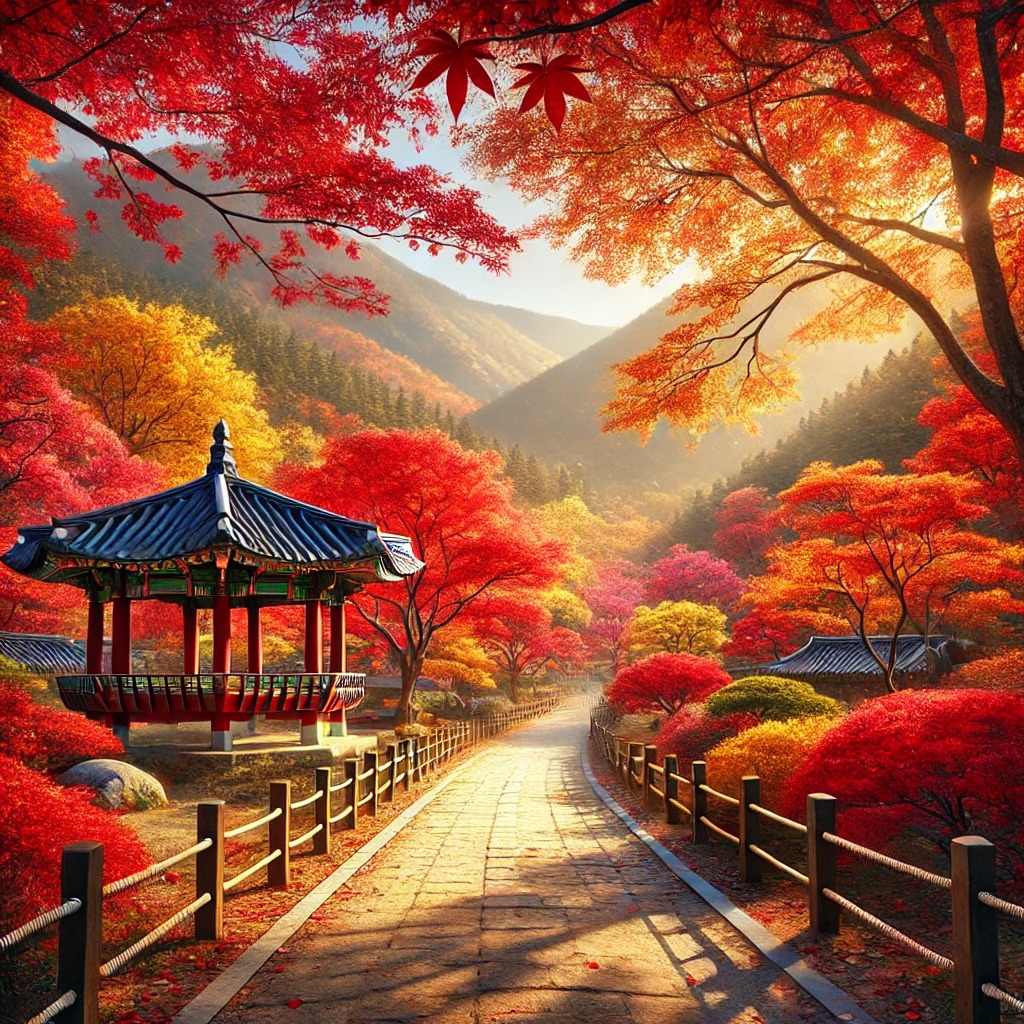 한국의 아름다운 단풍