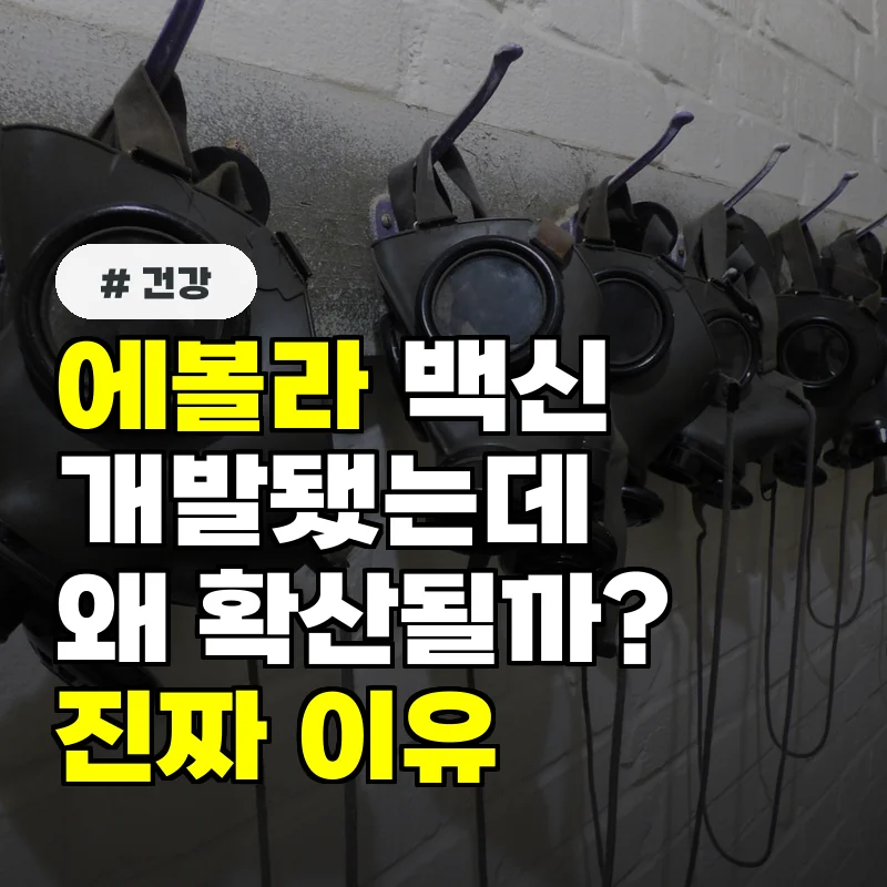 에볼라 백신 개발됐는데 왜 확산될까 당신이 모르는 진짜 이유