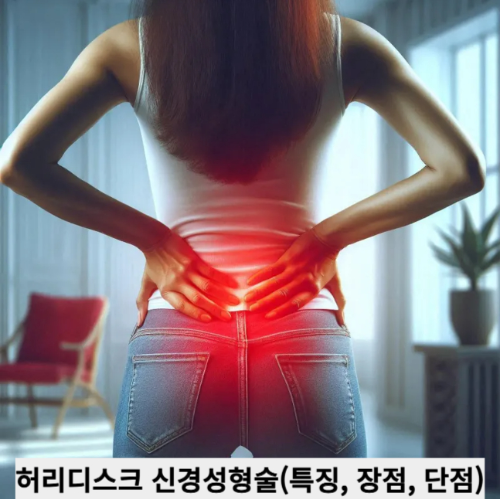 허리디스크 신경성형술(특징, 장점, 단점)