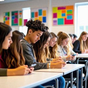 논설문 예시(교내 휴대폰 사용 찬성)