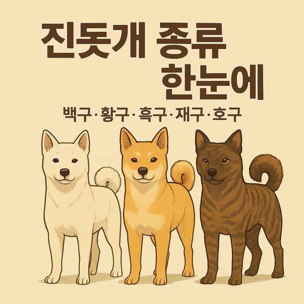 진돗개 종류