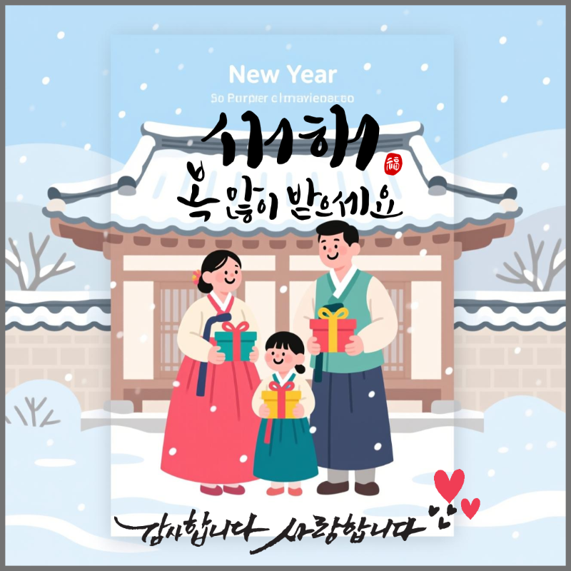 2026 새해 인사말 이미지