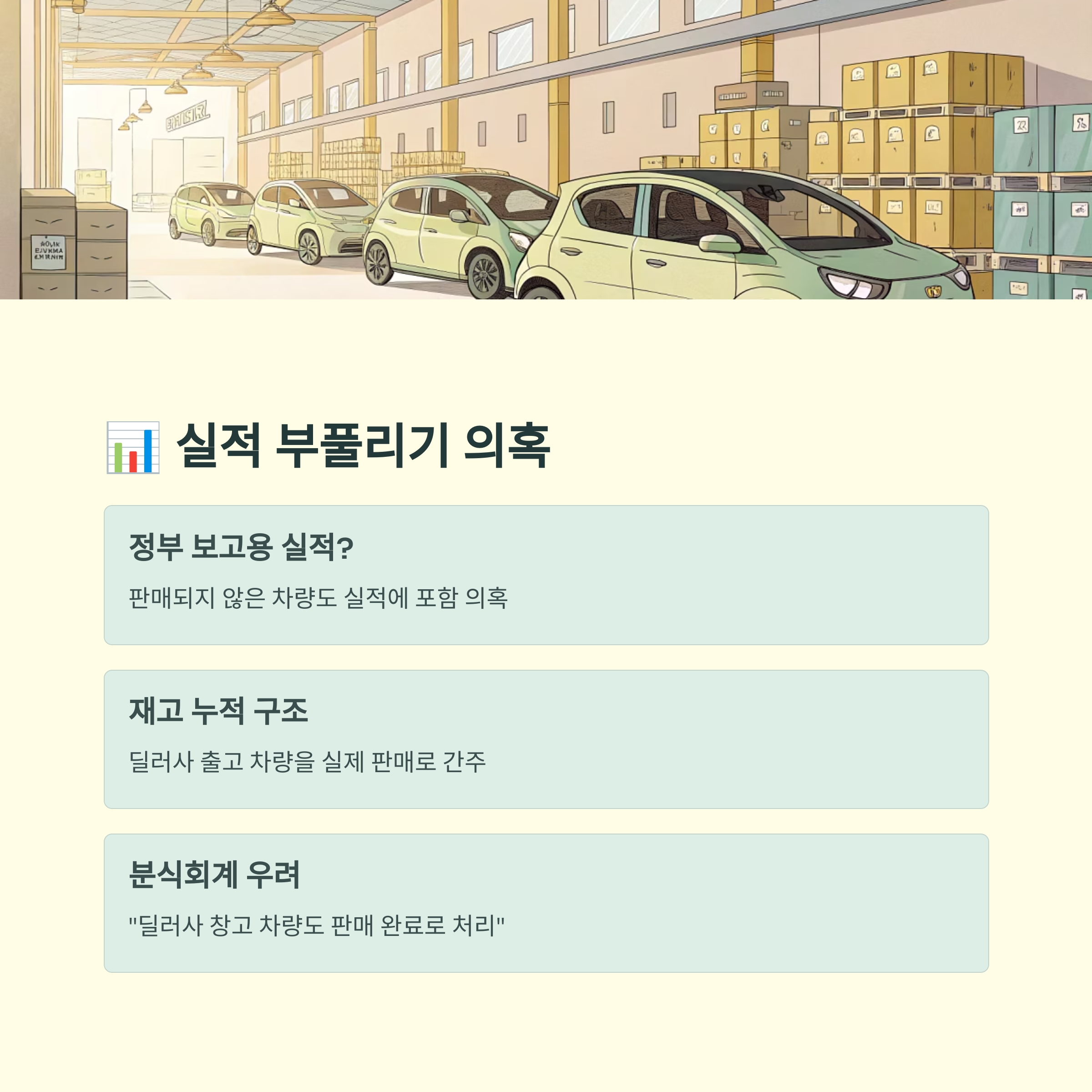 BYD 실적 부풀리기 의혹