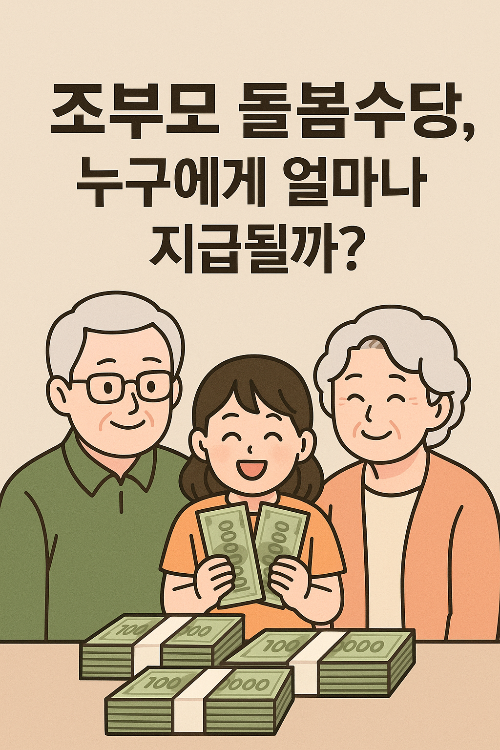 조부모 돌봄수당
