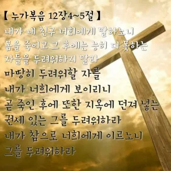 매일성경묵상(누가복음 12장 13-34절) 누가 네 인생의 주인이냐?_6