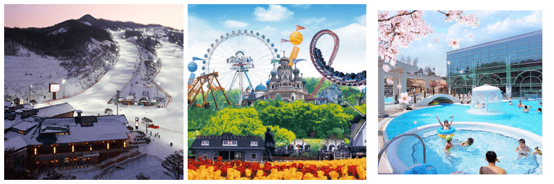 곤지암 리조트, 에베랜드, 테르메덴 사진