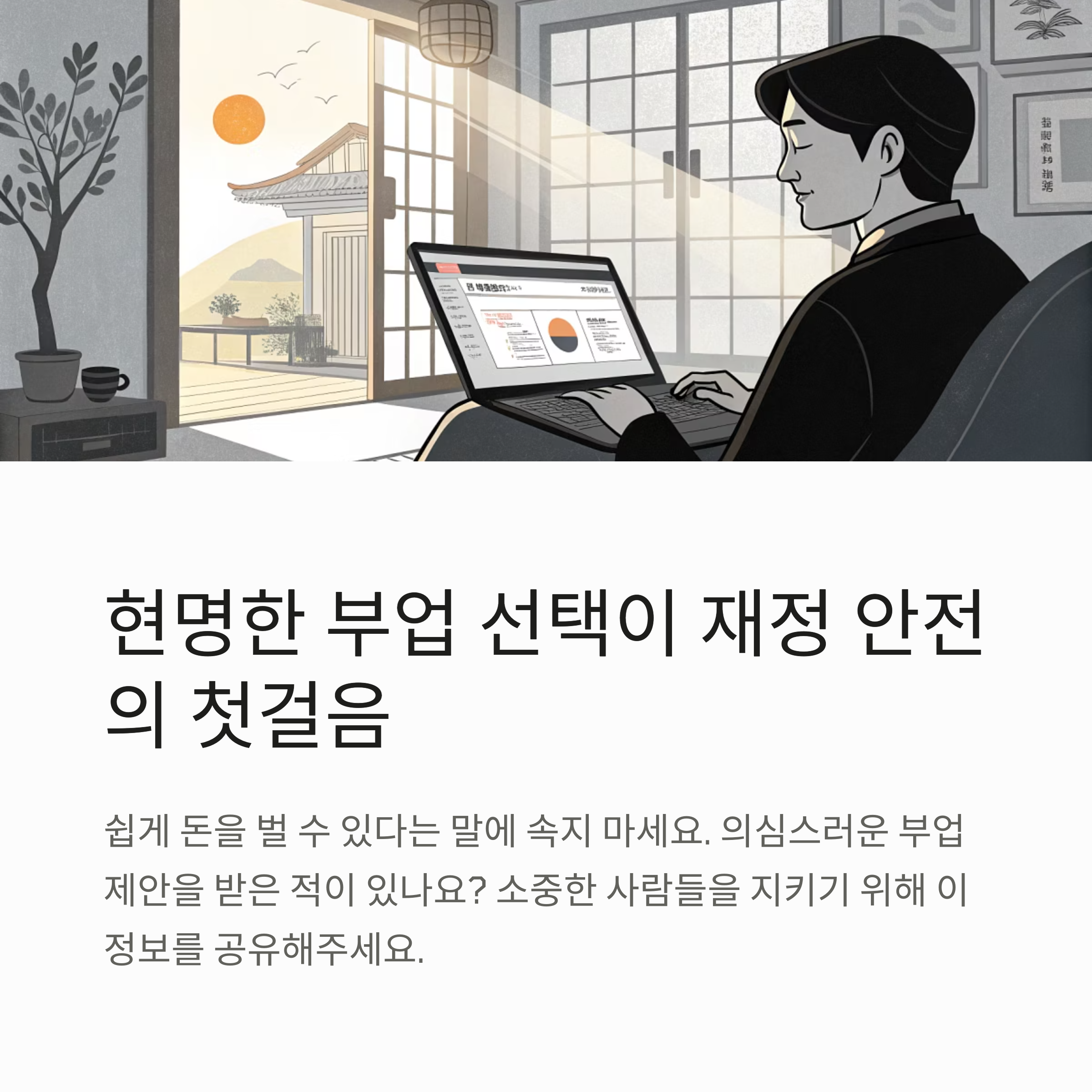 부업 사기 피해자 인터뷰: "나는 이렇게 당했다"