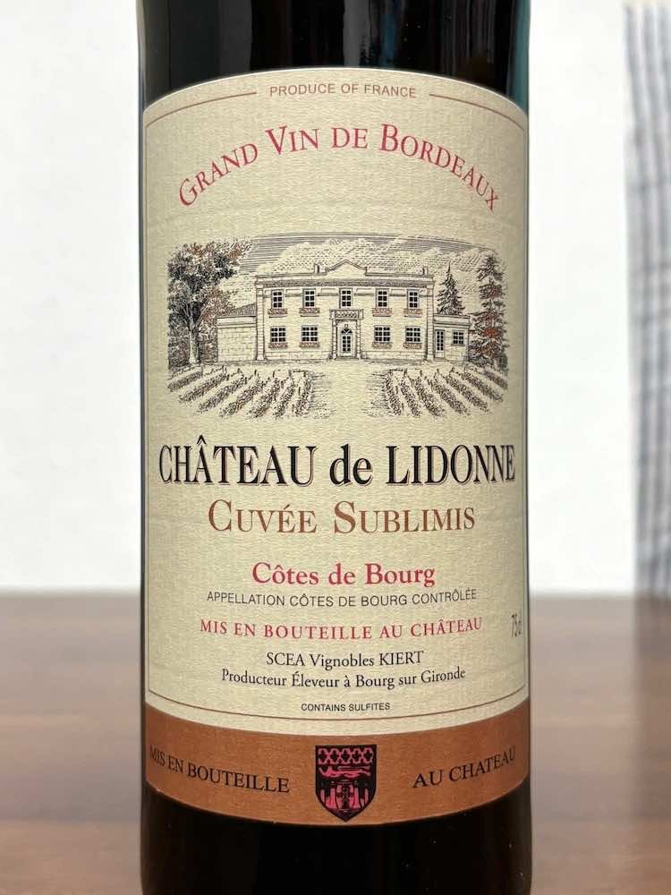 Ch&acirc;teau de Lidonne Cuv&eacute;e Sublimis 2010