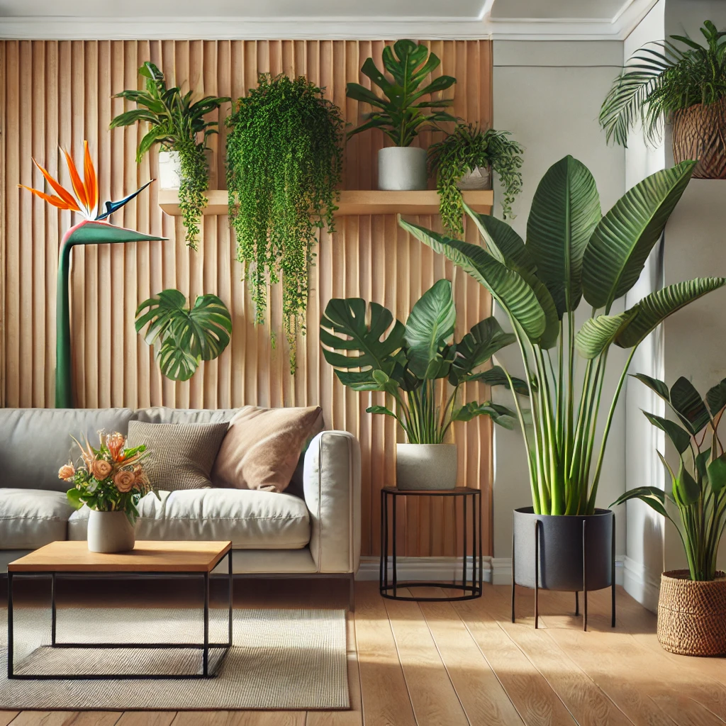 거실 – 인테리어 효과 & 공기 정화