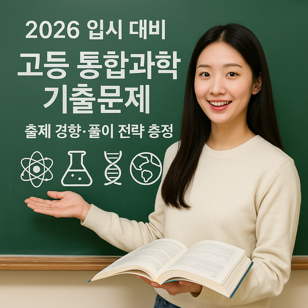 [2026 입시 대비] 고등 통합과학 기출문제 ｜ 출제 경향·풀이 전략 총정리