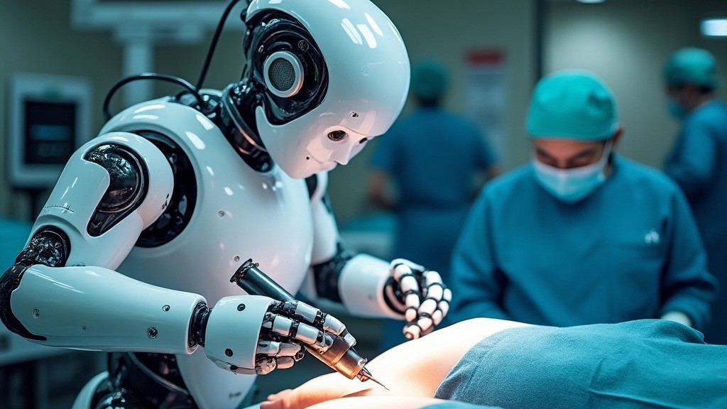 피지컬 AI 로봇 기업 Physical AI 활용 사례 실제 물리적 상호작용 현실 엠바디드 AI Embodied AI 자동화 의료용 로봇 수술 보조 환자 이동 작업 분담 제조 물류 서비스업