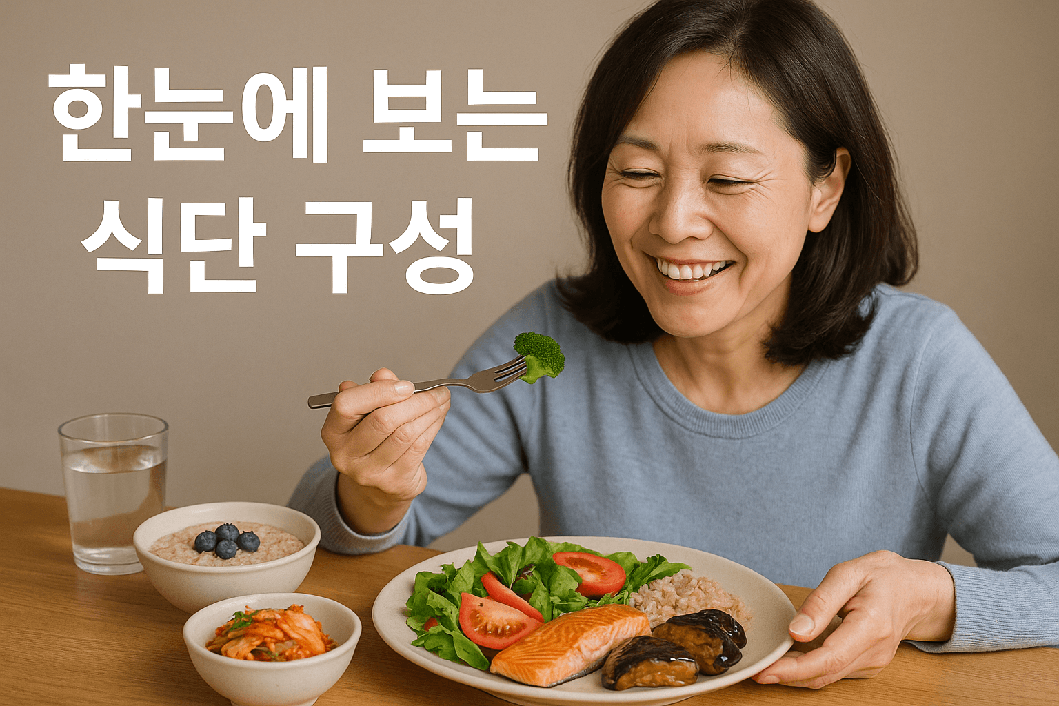 갱년기 요실금에 효과적인 식단관리