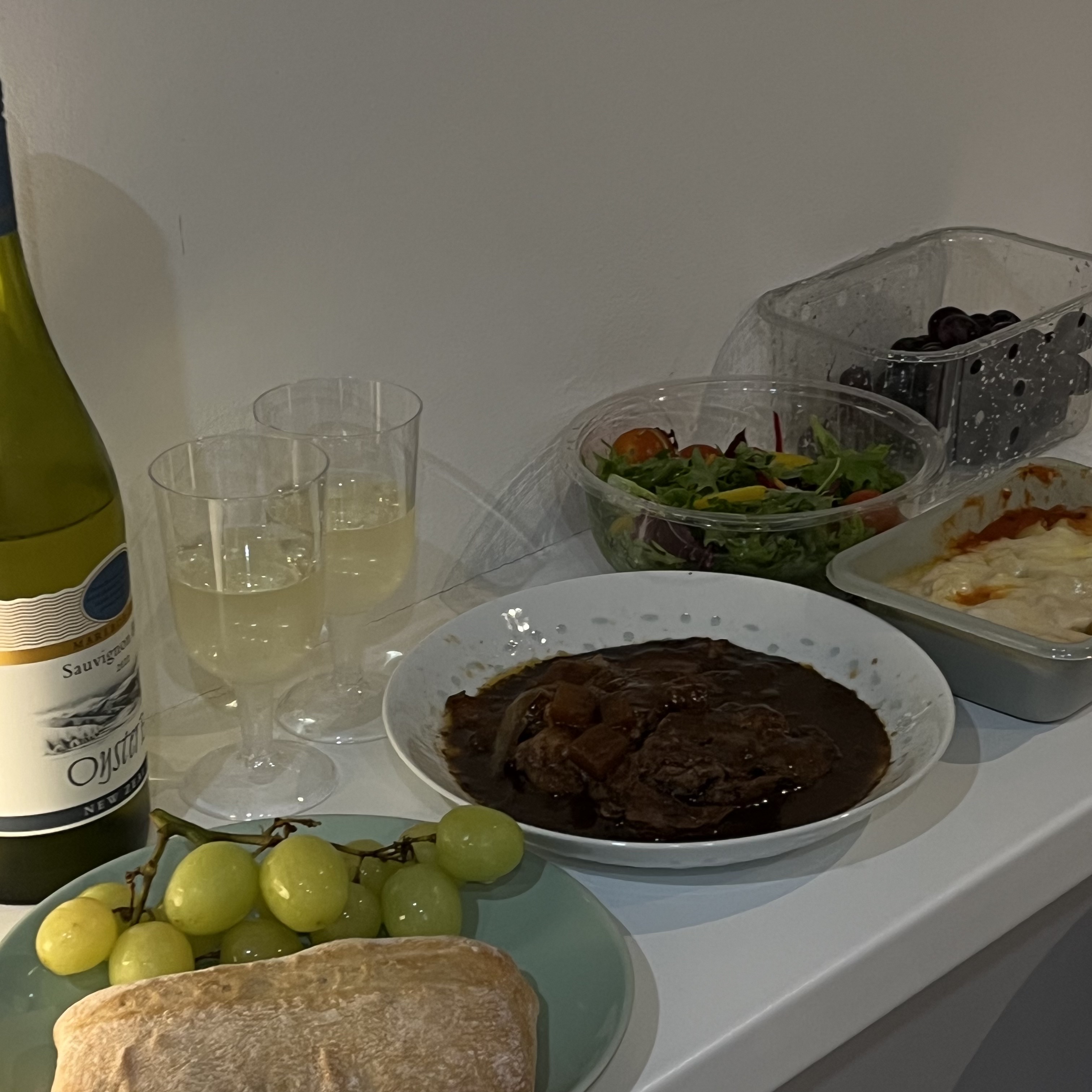 런던에서의 두번째 저녁식사