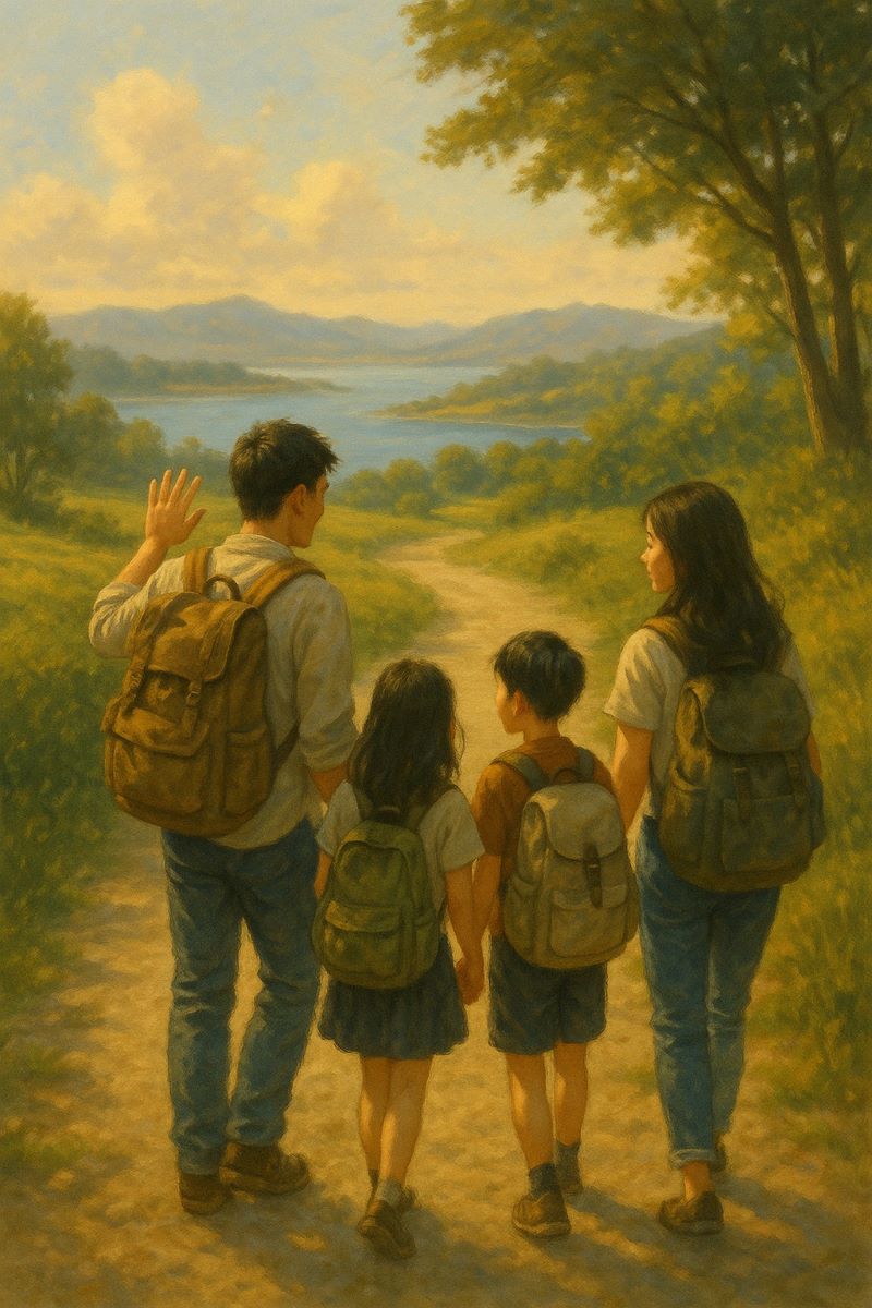 가족과 여행가는 꿈 해몽 – 재결합의 신호