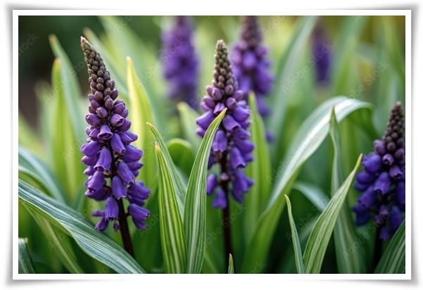 화초 &quot;맥문동&quot; 사계절 내내 우아한, 척박한 땅에서도 꽃 피우는 생명력!