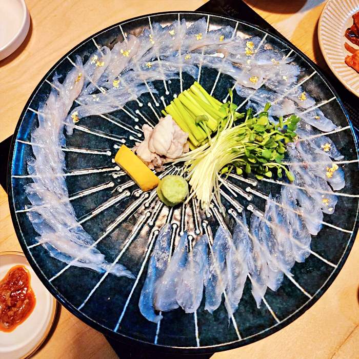 인천 구월동 맛집 랍스터가 보너스, 참복, 복어, 사시미, 복어회, 복튀김, 복불고기