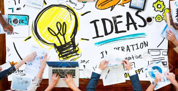 소상공인 역량강화 컨설팅 지원 신청을 위해 회의하는 모습