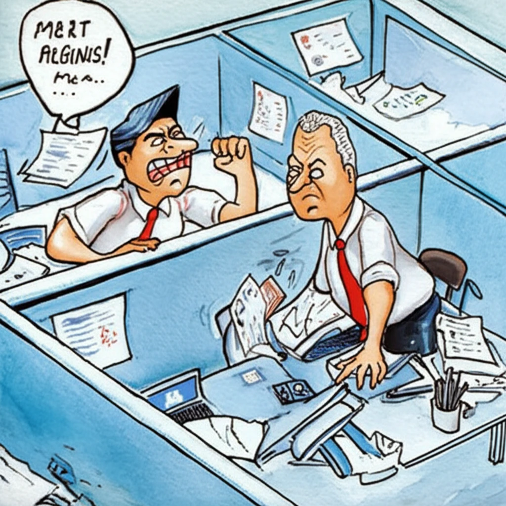 꿈 해석: 직장 내 갈등, 성장의 발