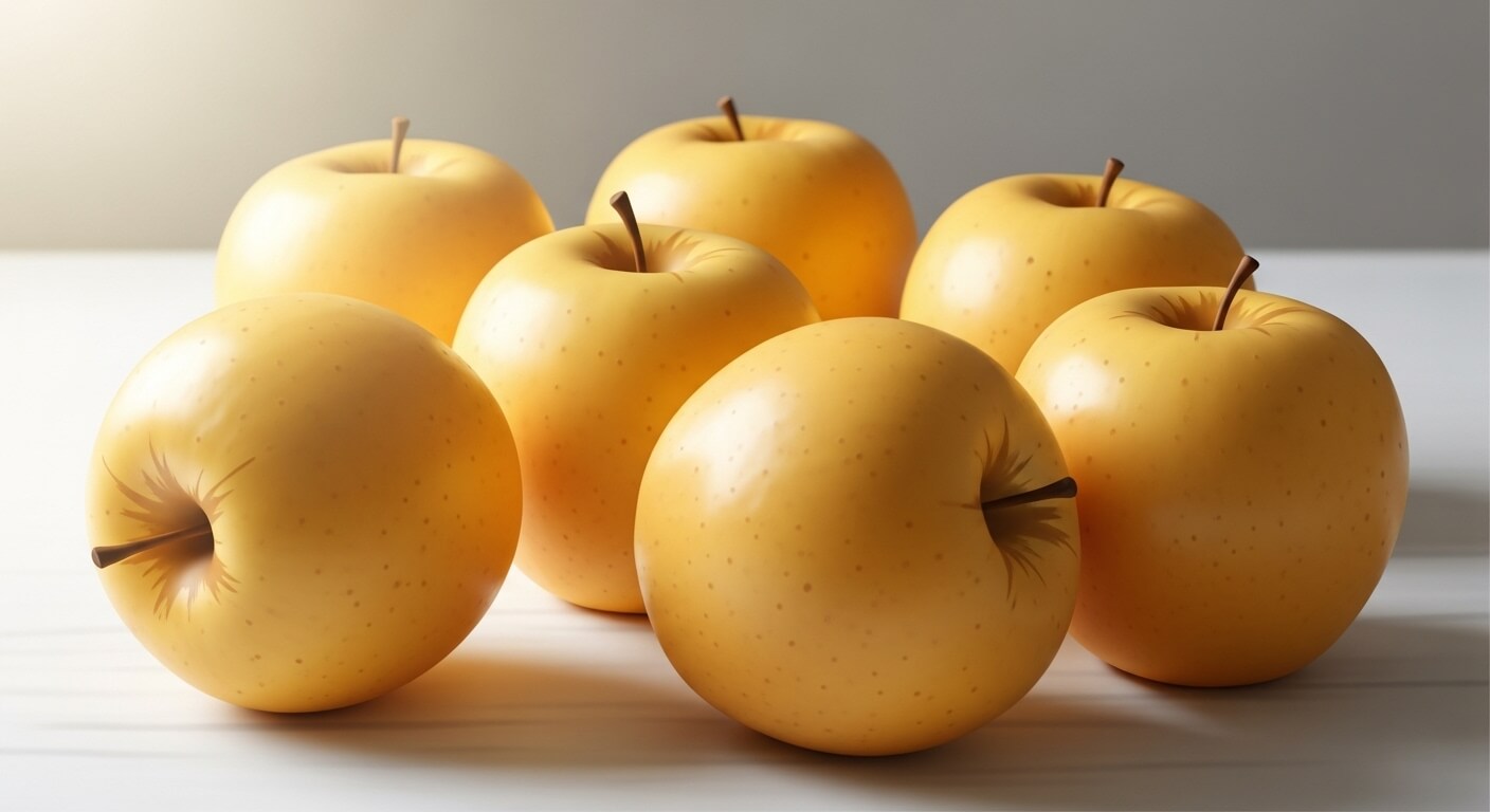 골든 딜리셔스 (Golden Delicious) - 부드럽고 꿀 같은 맛