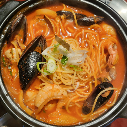 얼큰 해장 파스타