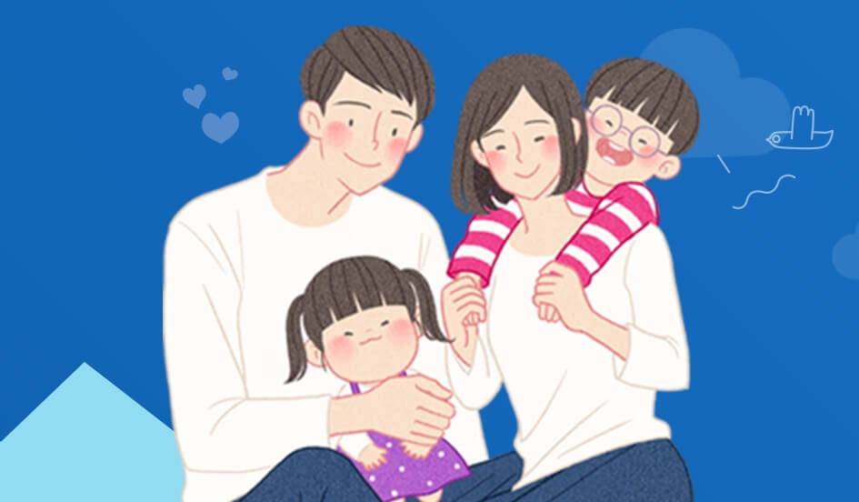 가족-사진-일러스트-사진