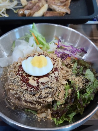 닭갈비 볶음밥 막국수