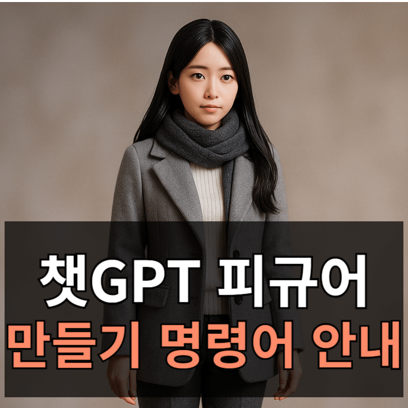 챗GPT 피규어 사진 만들기
