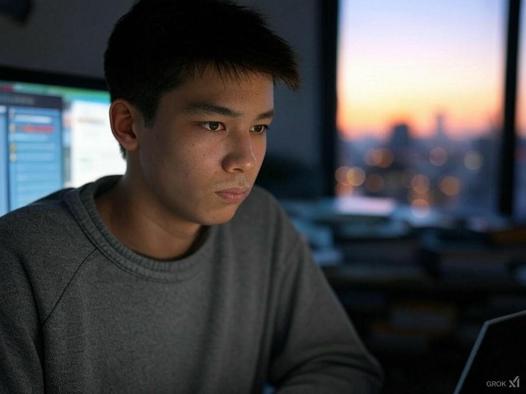 목표 설정을 위해 고민하는 모습