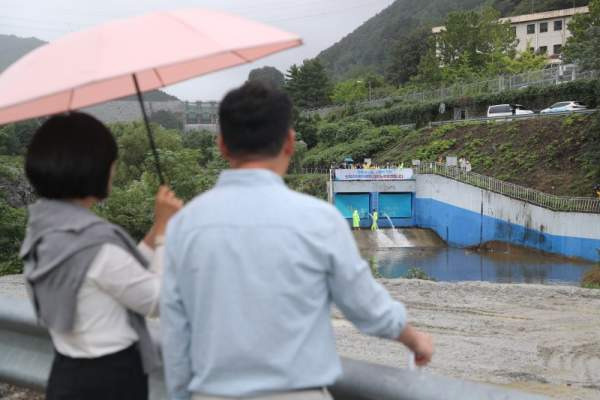 강릉 오봉저수지 저수율