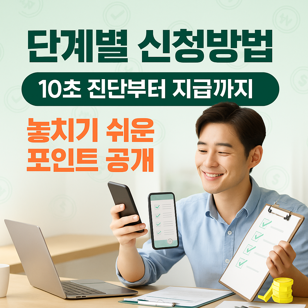 2025 청년 근속수당 480만원 신청방법 완전가이드