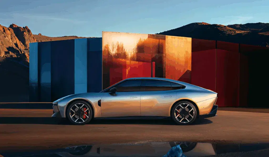 중국 전기차 샤오펑 P7 쿠페