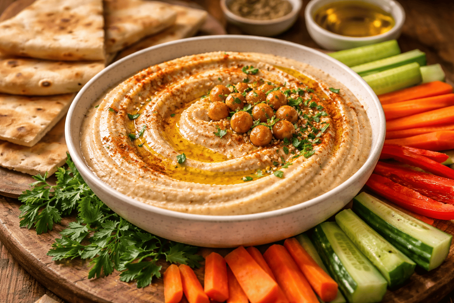 후무스의 장점과 식단 활용도