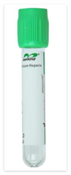 혈액검사 녹색 튜브