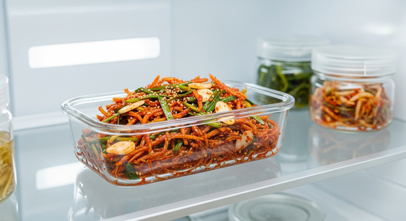 황태채 무침 만드는 법