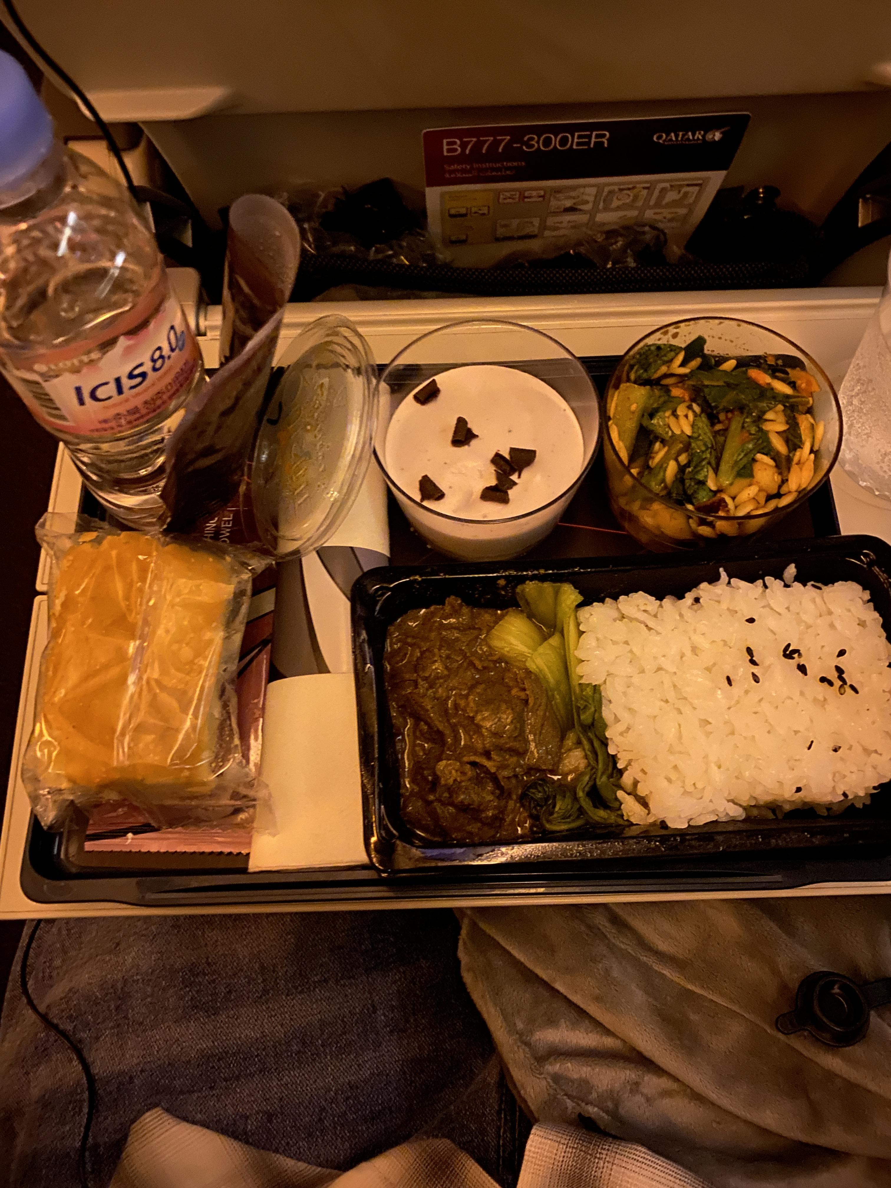 카타르항공 기내식