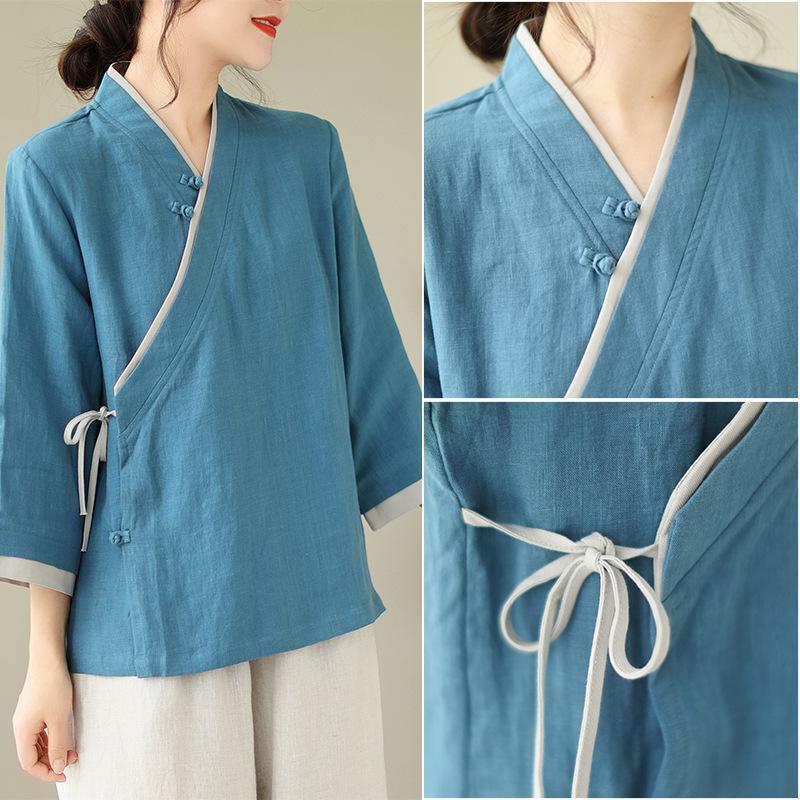 퓨전 한복 절복 데일리 철릭 원피스 법복 생활 누빔 개량 부모님선물 일상한복 누빔바지 저고리 브이넥