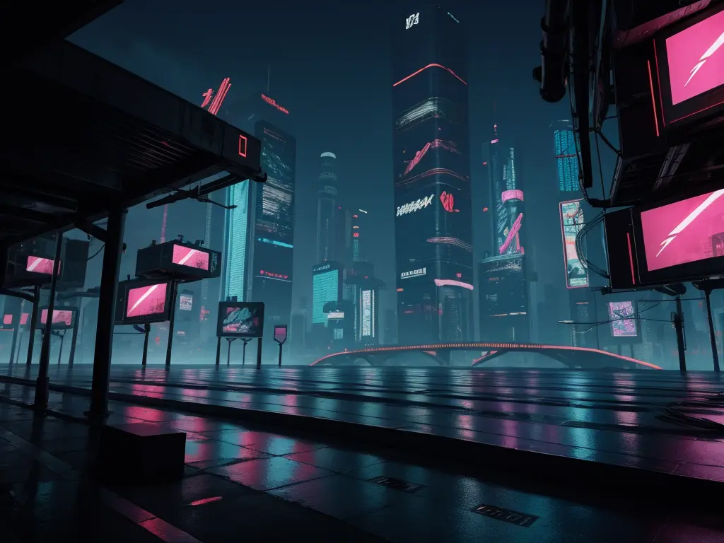사이버 펑크 세계관 특징