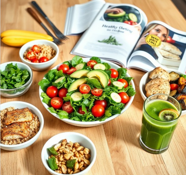 건강 식단으로 똑똑하게 살 빼요!