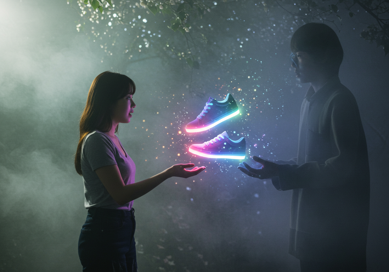 모르는 사람과의 신발 꿈