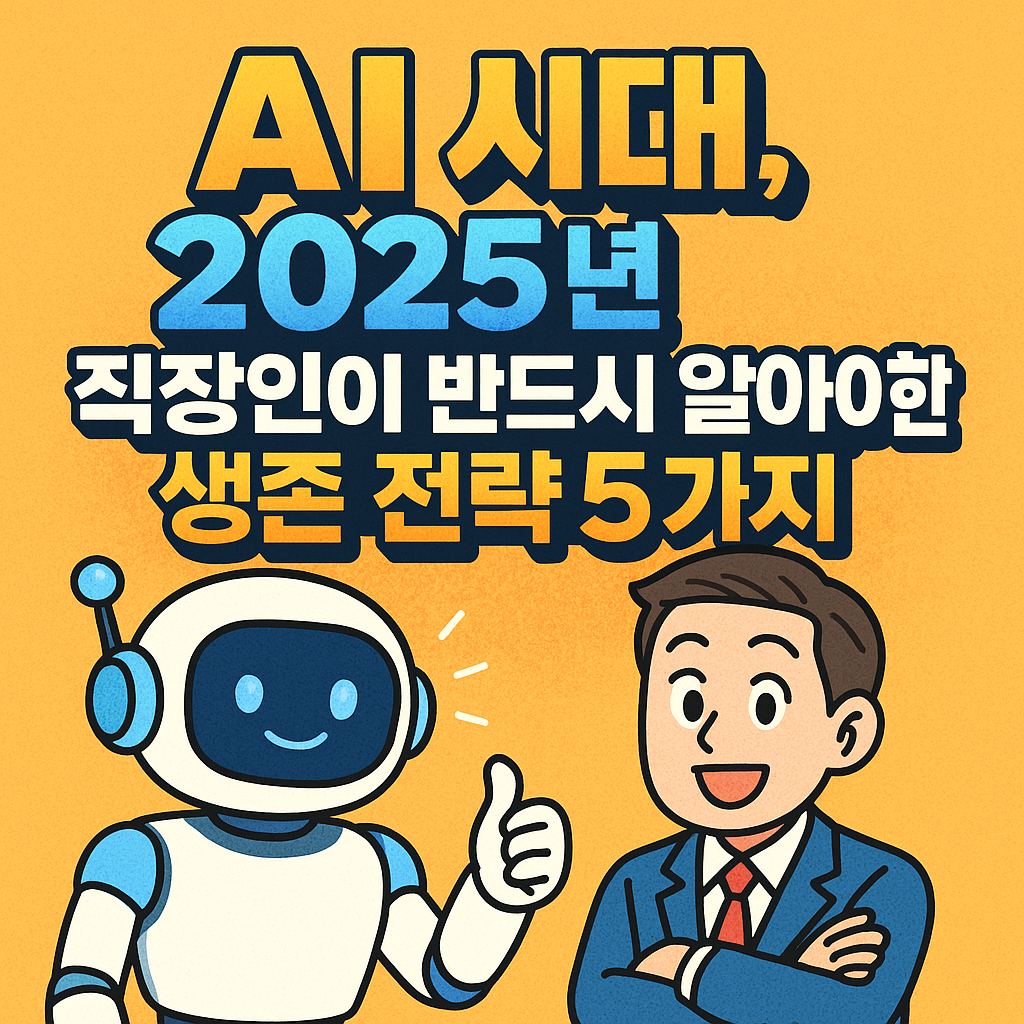 AI 시대, 2025년 직장인이 반드시 알아야 할 생존 전략 5가지 관련사진