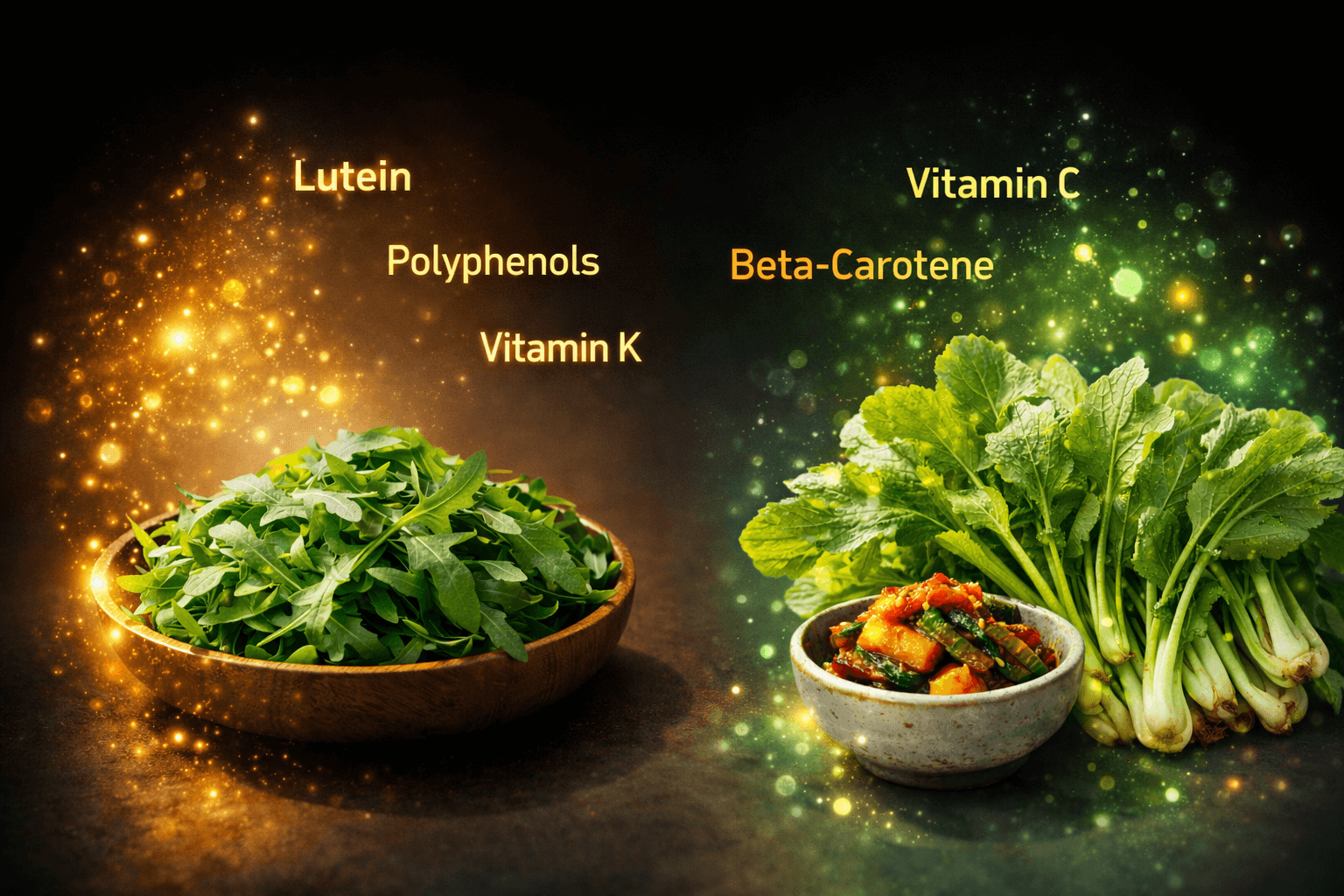 항산화 성분과 영양 비교