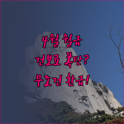 직장인 건강보험료 연말정산 원리 및 ..