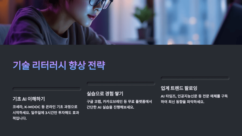 기술 리터러시 향상 전략