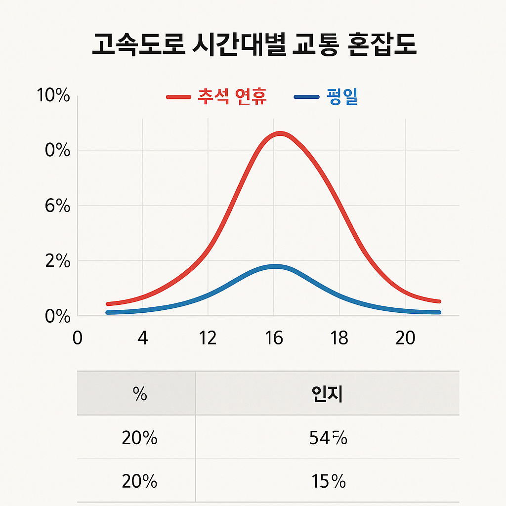 시간대별 혼잡도: 오전 9~11시, 오후 5~7시 절정
