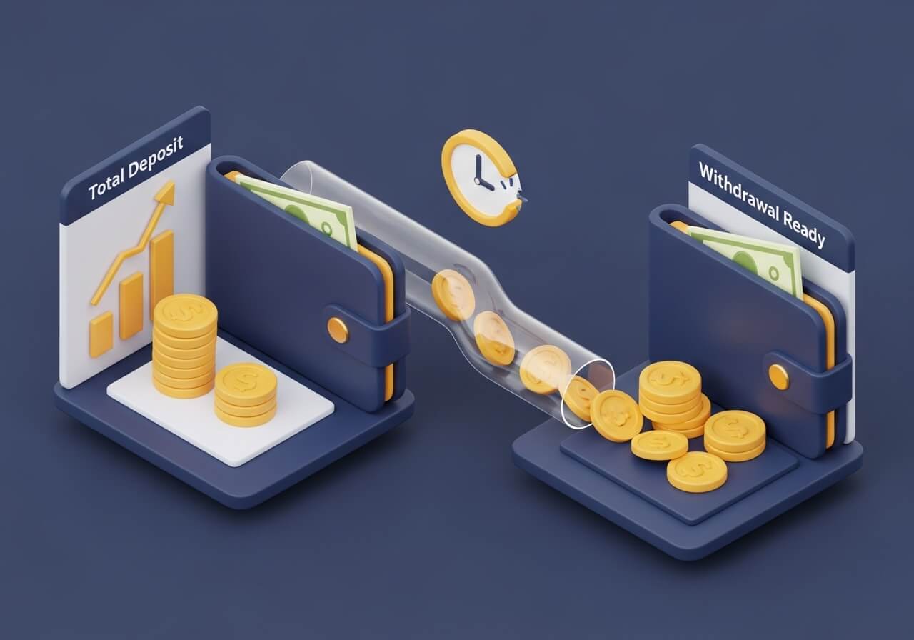 예수금과 출금가능금액