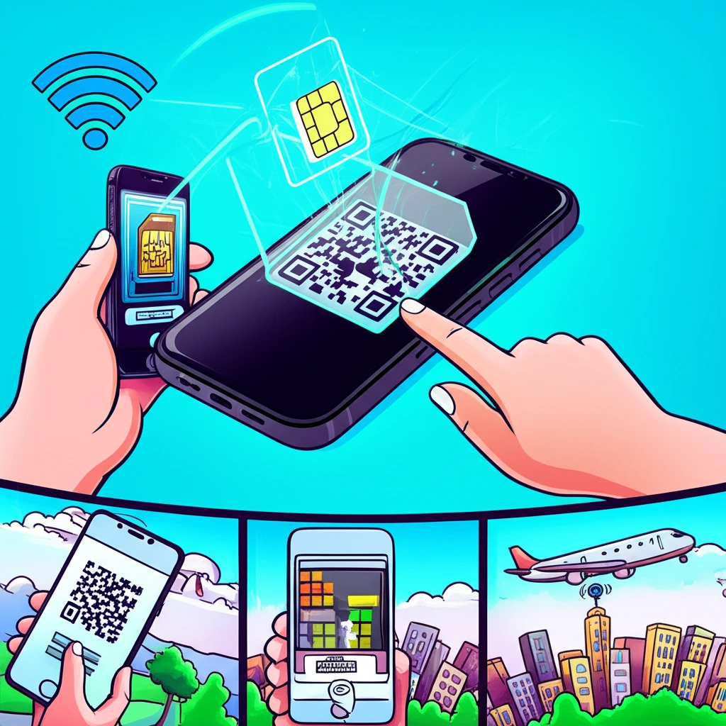 해외여행 유심 eSIM 비교 수령부터..